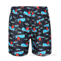 Low Drawstring Sublimation Swim Men Beach Shorts